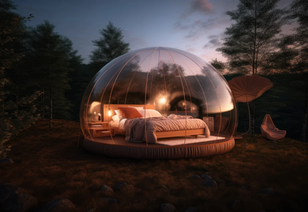 stargazing bubble tent