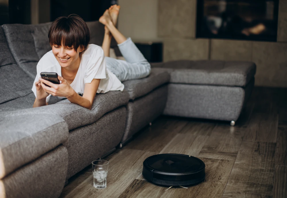 robotic vacuum cleaner with map navigation function